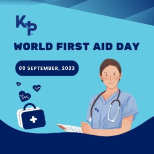 An animation image on world first aid day